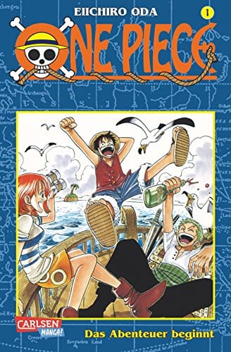 One Piece 1: Action-Manga-Bestsellerserie ab 10 Jahren &uuml;ber eine Gruppe Strohhut-Piraten auf der Suche nach dem gr&ouml;&szlig;ten Schatz der Welt
