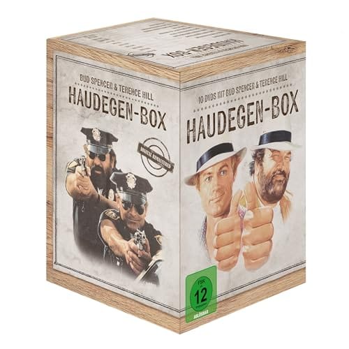 BUD SPENCER & TERENCE HILL Hoch 10 - 10er DVD Haudegen-Box